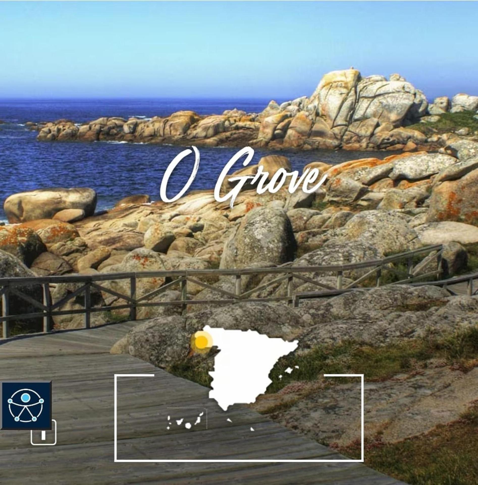 Apartamento 1 Dormitorio 4 Personas En El Grove O Grove Bagian luar foto